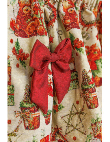 COPRI SEDIA COMPLETO NATALIZIO