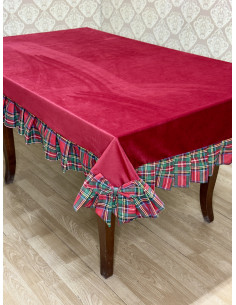 TOVAGLIA VELLUTO ROSSO E...