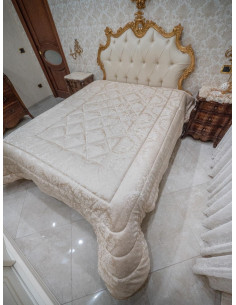 PIUMONE STOFFA AVORIO LUCIDO