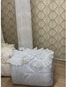 SET LUREX ARGENTO PIUMONE...