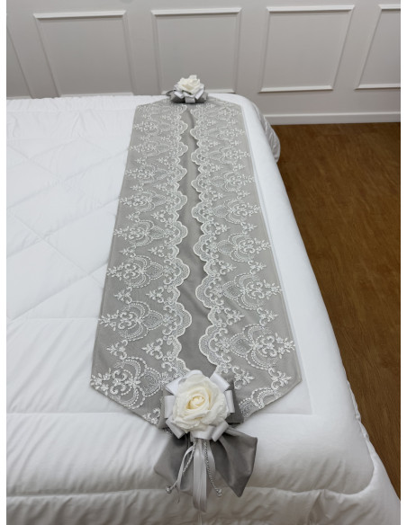 SCALDAPIEDI VELLUTO GRIGIO