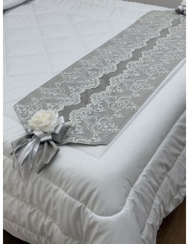 SCALDAPIEDI VELLUTO GRIGIO