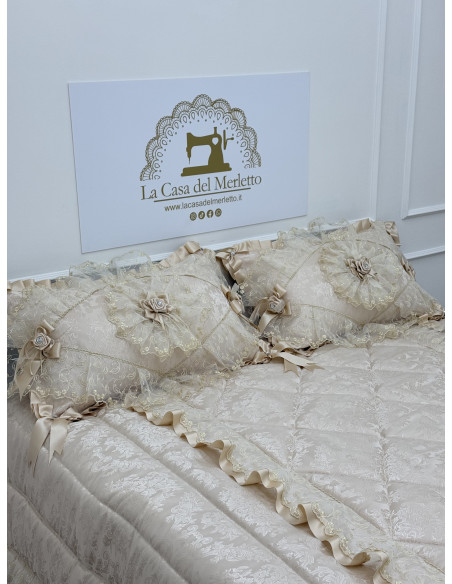 SET PIUMONE TRIS CENTRI E GUANCIALI