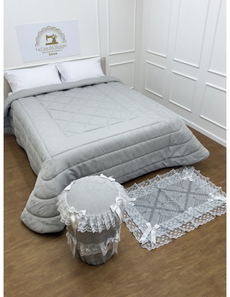 SET PIUMONE TAPPETO E CESTA