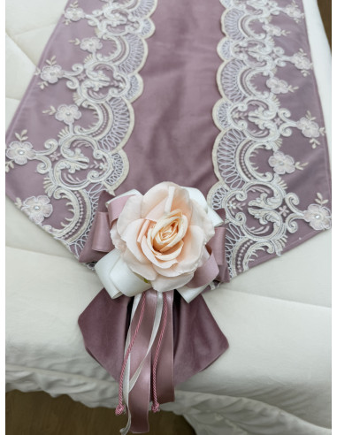 SCALDAPIEDI VELLUTO ROSA