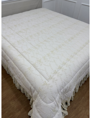 PIUMONE AVORIO TULLE SWAROVSKI