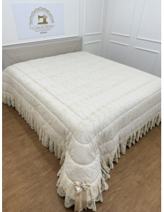 PIUMONE AVORIO TULLE SWAROVSKI