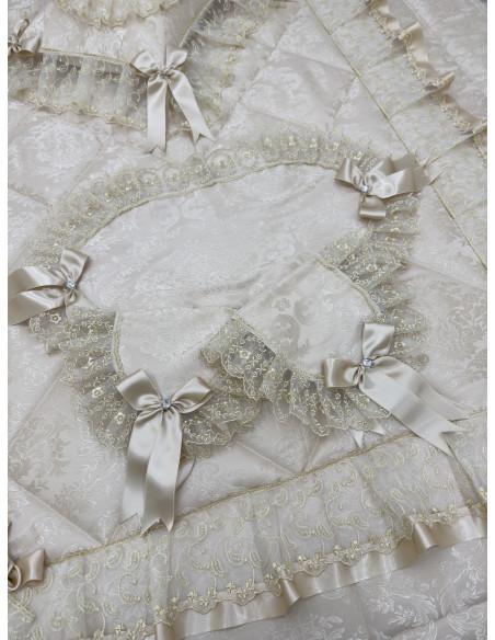 SET PIUMONE TRIS CENTRI E CUSCINO