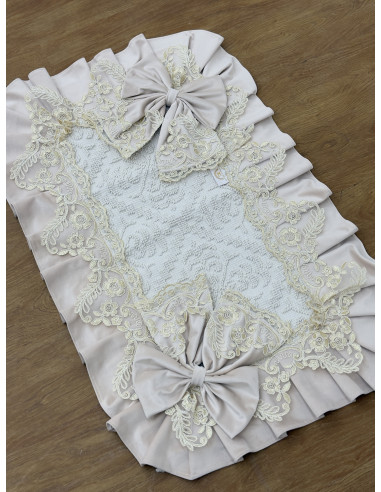 SET POEMA:  TRIS TAPPETI COPPIA DI...