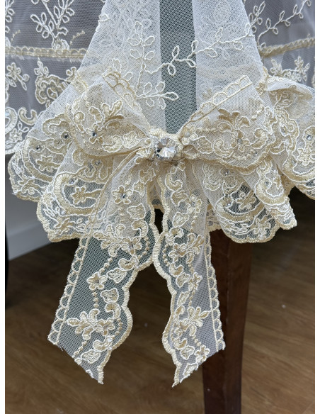 TOVAGLIA IN TULLE&SWAROVSKY