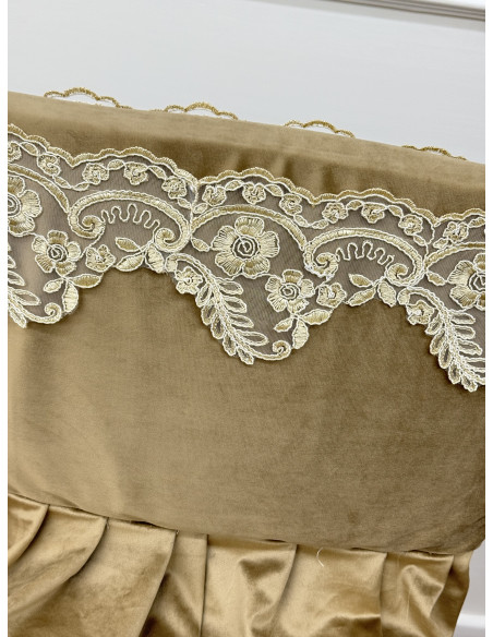 COPRI SEDIA COMPLETO ELEGANZA TORTORA