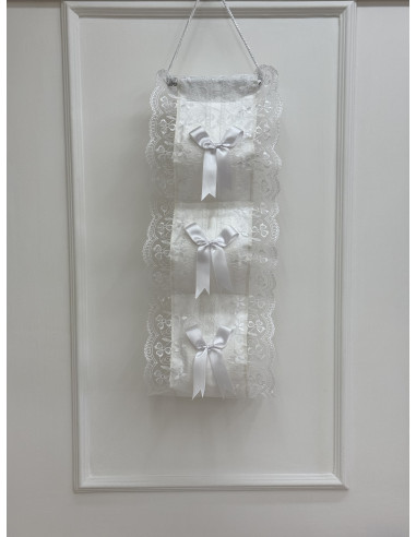 COPRIWATER E PORTAROTOLI BIANCO