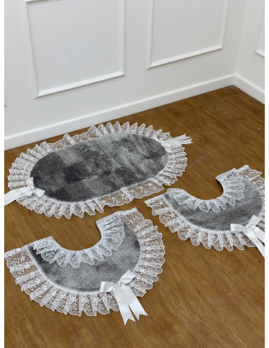 SET NOBILEZZA: TRIS TAPPETI C.WATER...