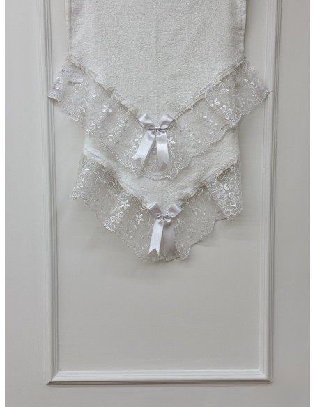 SET CANDORE: TRIS TAPPETI C.WATER P.ROTOLO E C.ASCIUGAMANI C.CESTA