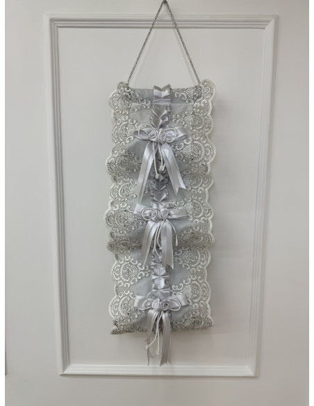 SET MAGIA:  TRIS TAPPETI COPPIA DI ASCIUGAMANI COPRI WATER E ROTOLO E CESTA