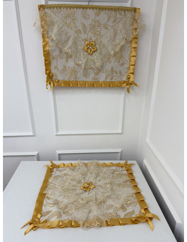 COPRI FORNELLO ELEGANZA DORATA