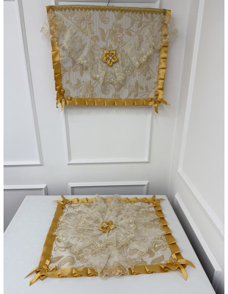 COPRI FORNELLO ELEGANZA DORATA