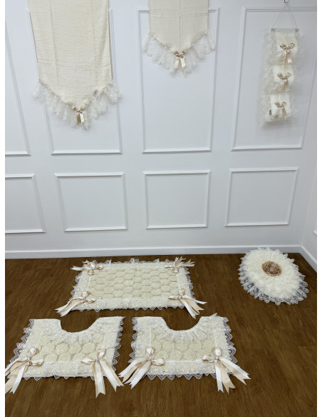 SET VOCE : TRIS TAPPETI C.WATER P.ROTOLO E C.ASCIUGAMANI