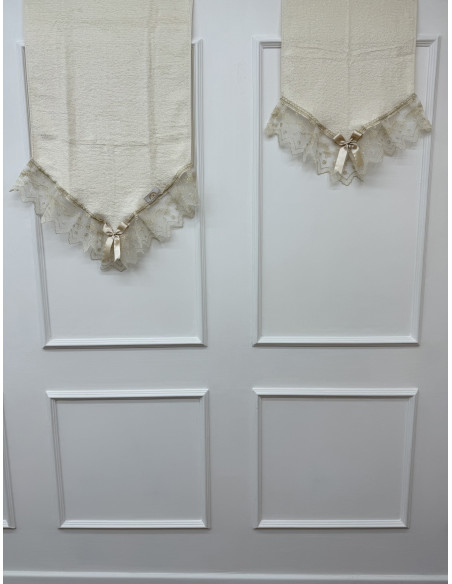 SET GRAZIA : TRIS TAPPETI C.WATER P.ROTOLO E C.ASCIUGAMANI