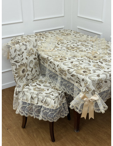 SEI COPRI SEDIE COMPLETE FAVOLA