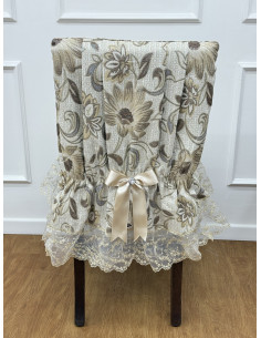 QUATTRO COPRI SEDIE COMPLETE