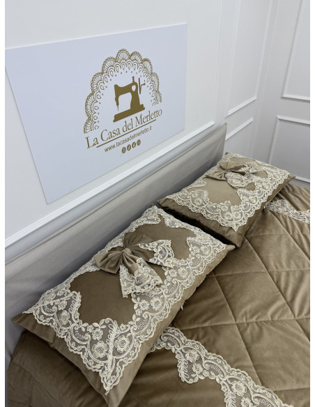 SET PIUMONE INCANTO REBRODE’ TRIS CENTRI E GUANCIALI