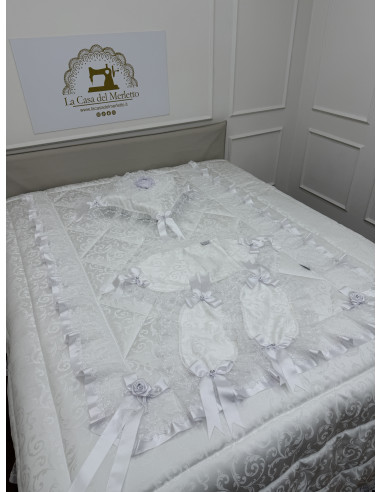 SET PIUMONE TRIS CENTRI E CUSCINO