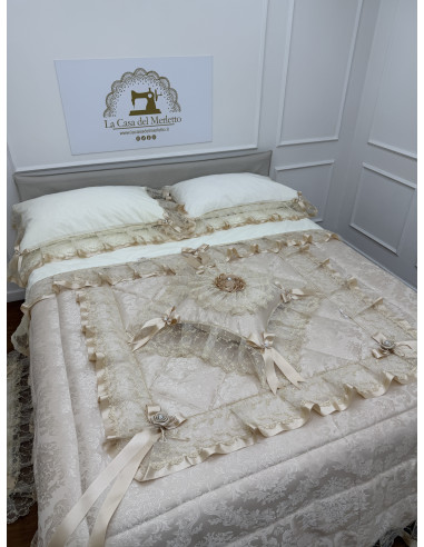 PIUMONE TRIS TAPPETI LENZUOLA E CUSCINO