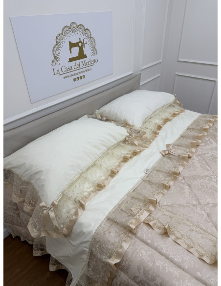 PIUMONE TRIS TAPPETI LENZUOLA E CUSCINO