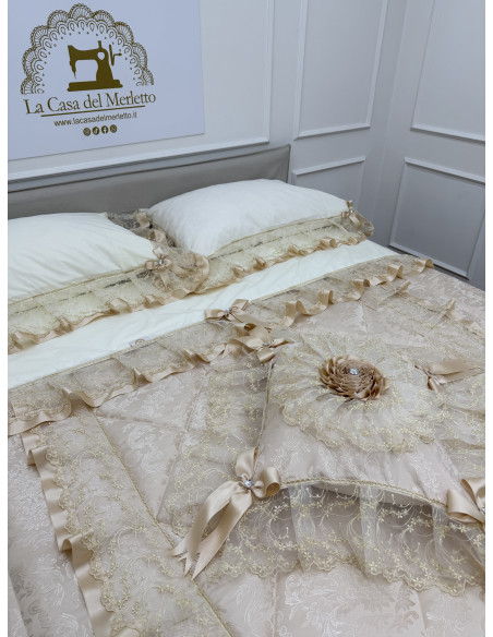 PIUMONE TRIS TAPPETI LENZUOLA E CUSCINO