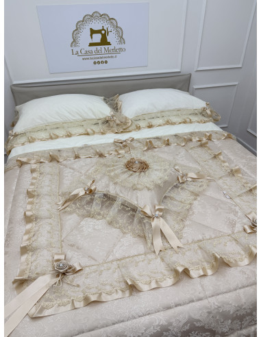 PIUMONE TRIS TAPPETI LENZUOLA E CUSCINO