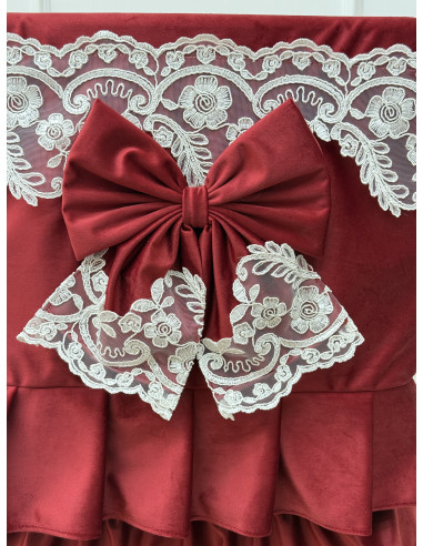 COPRI SEDIA COMPLETO ELEGANZA DI NATALE