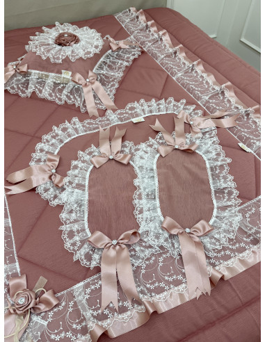 SET PIUMONE TRIS CENTRI E CUSCINO