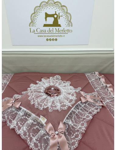 SET PIUMONE TRIS CENTRI E CUSCINO