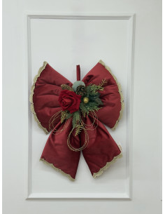 FIOCCO IN VELLUTO ROSSO