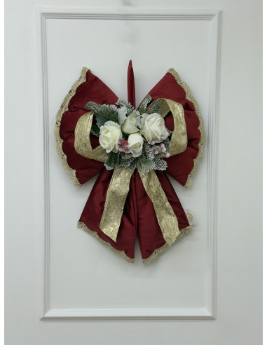 FIOCCO NATALIZIO ROSSO