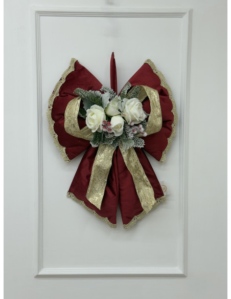 FIOCCO NATALIZIO ROSSO