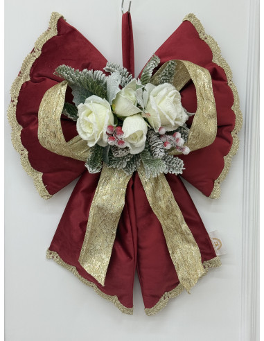 FIOCCO NATALIZIO ROSSO