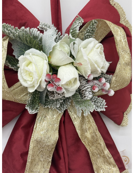 FIOCCO NATALIZIO ROSSO