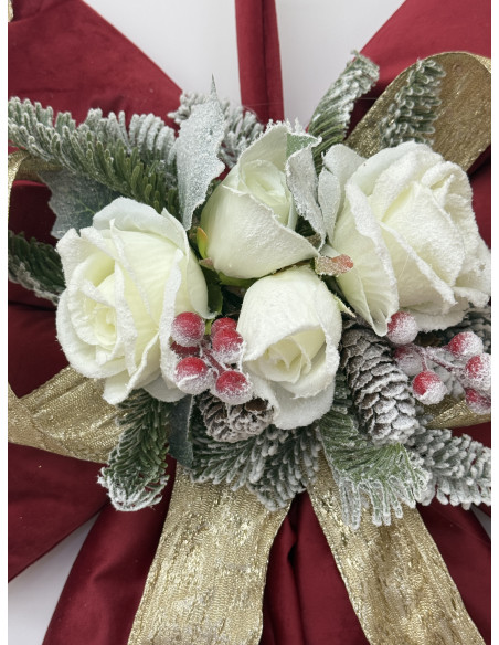 FIOCCO NATALIZIO ROSSO