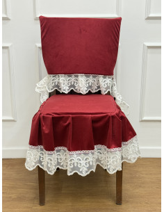 COPRI SEDIA COMPLETO ROSSO... 2