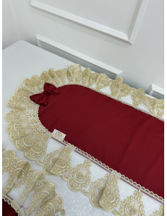 TRIS CENTRI VELLUTO ROSSO E... 2