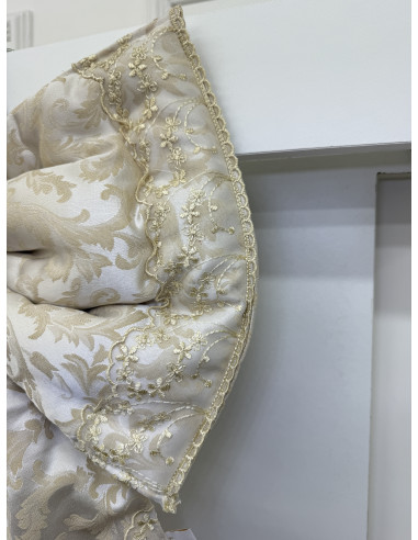 COPRI FORNO FIOCCO STOFFA DAMASCATA...