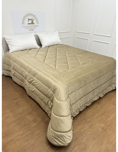 PIUMONE VELLUTO TORTORA