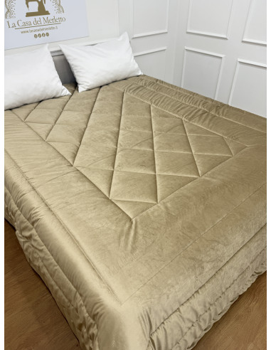 PIUMONE VELLUTO TORTORA