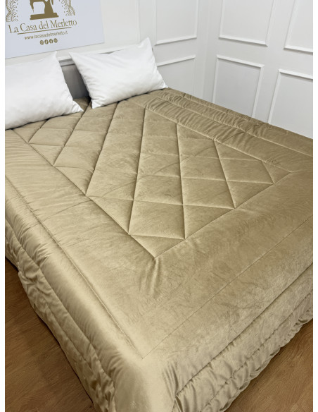 PIUMONE VELLUTO TORTORA