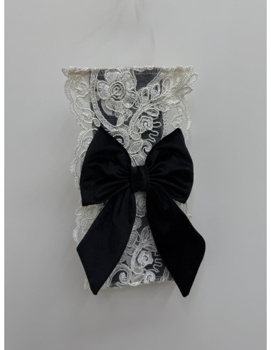 COPRI CITOFONO VELLUTO NERO E REBRODE...