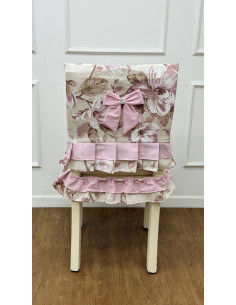 COPRI SEDIA PETALI DI ROSA...