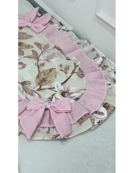 TRIS CENTRI PETALI DI ROSA