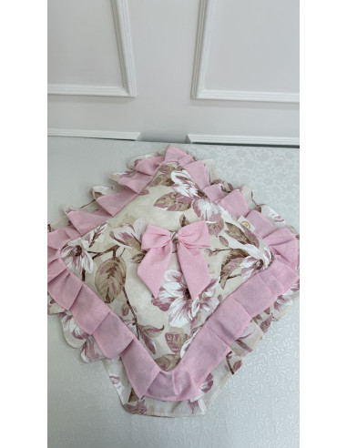 CUSCINO PETALI DI ROSA
